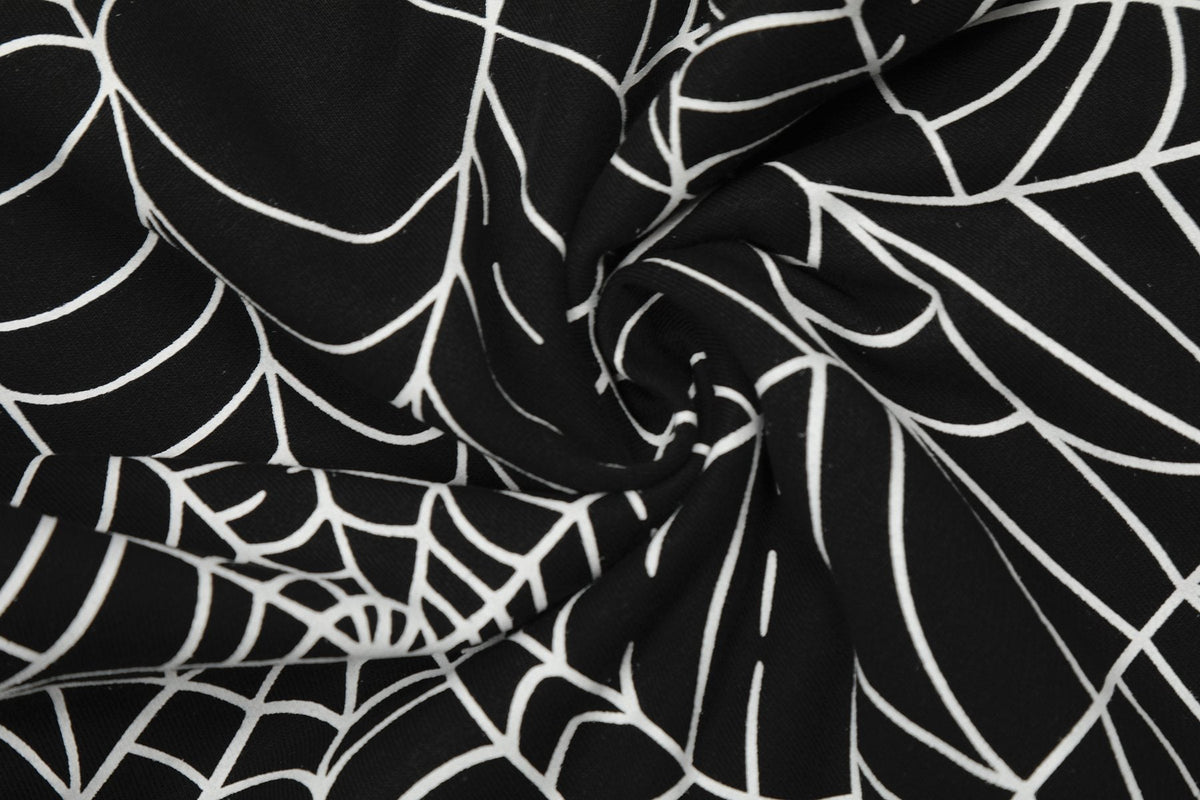 Sp5der Spider-Web Hoodie & Jogger Matching Set ¡ª fabric_closeup