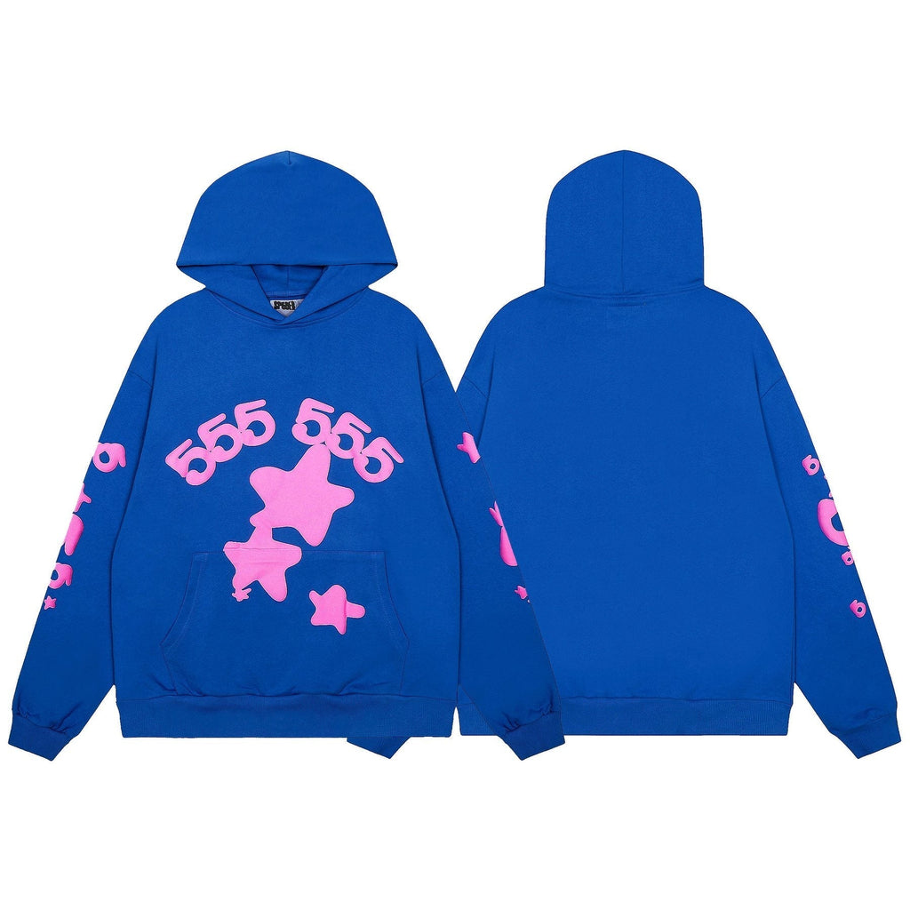 Sp5der Blue Star 555 Graphic Matching Set ¡ª front