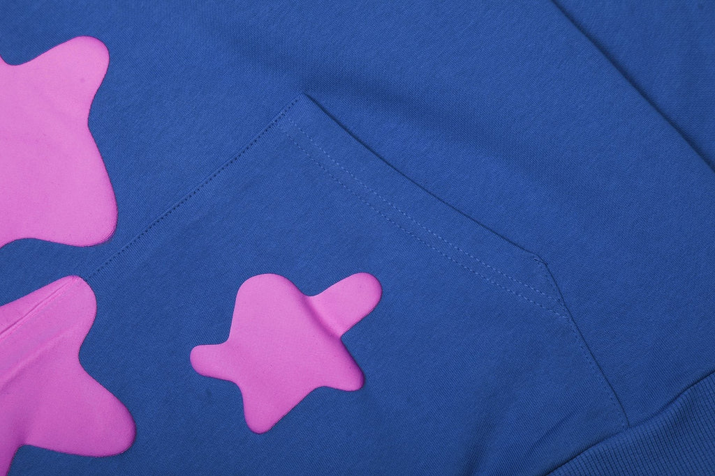 Sp5der Blue Star 555 Graphic Matching Set ¡ª detail