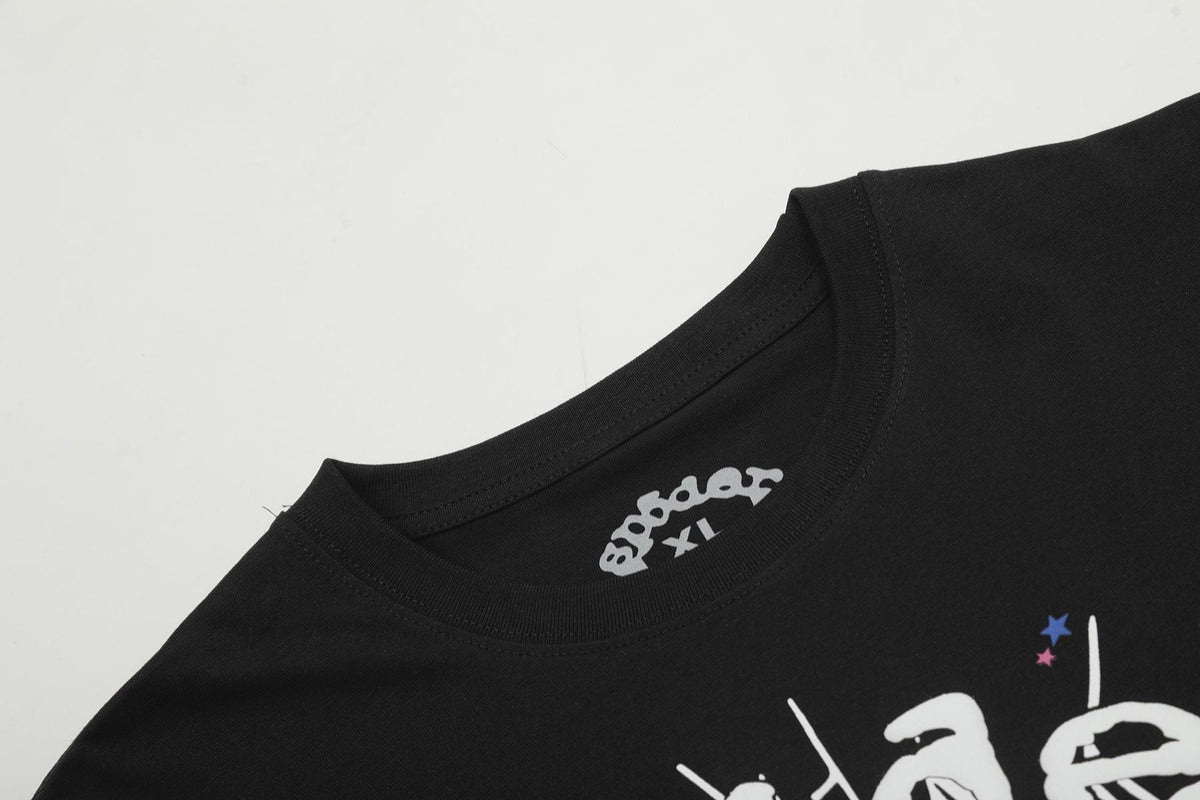 Sp5der Spiderweb Graphic Short-Sleeve T-Shirt ¡ª detail