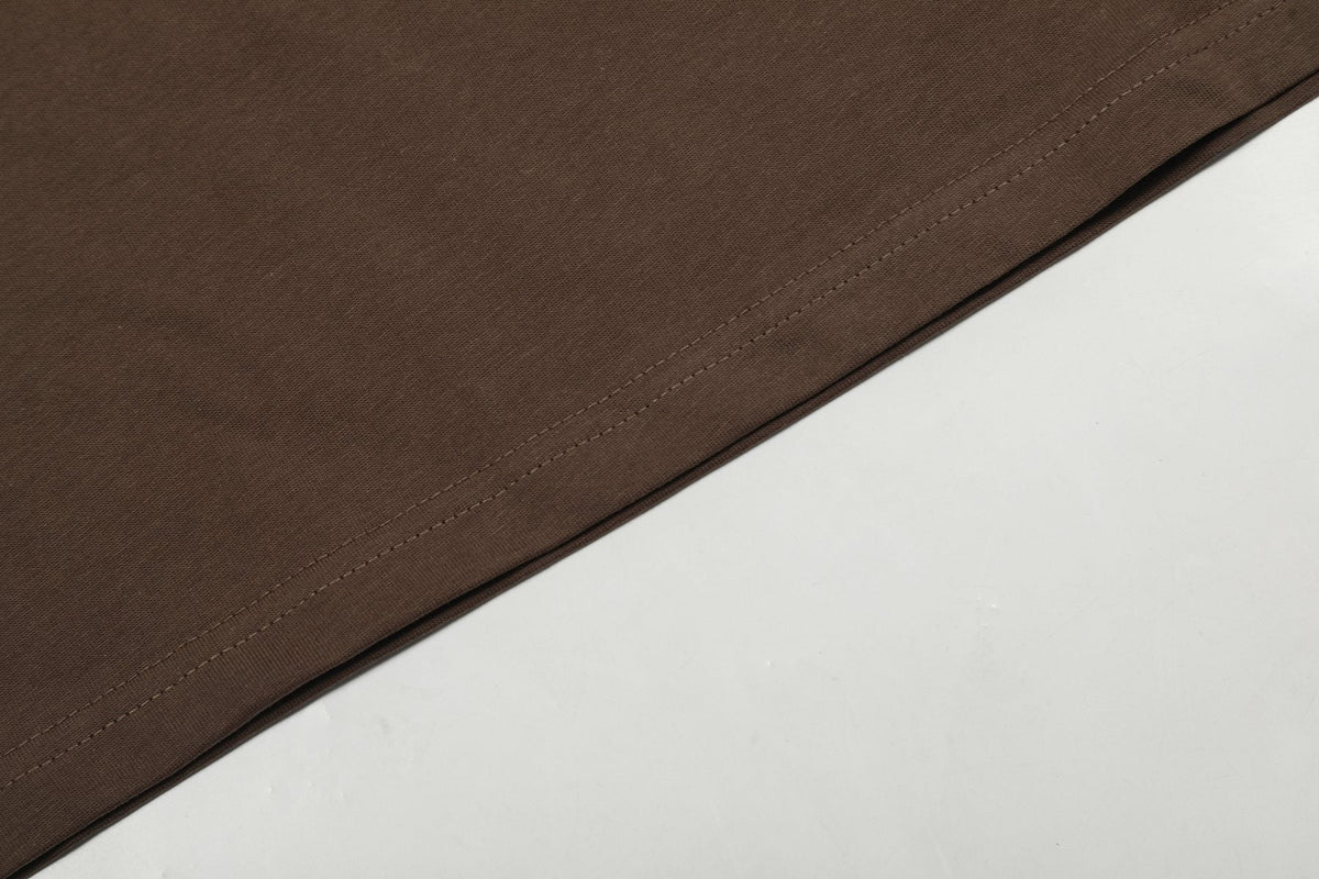 Sp5der Brown Graphic T-Shirt ¡ª detail