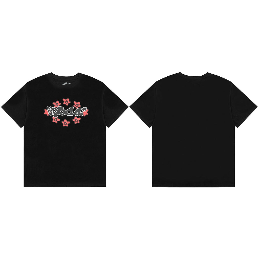 Sp5der Flower Graphic Short-Sleeve T-Shirt ¡ª back