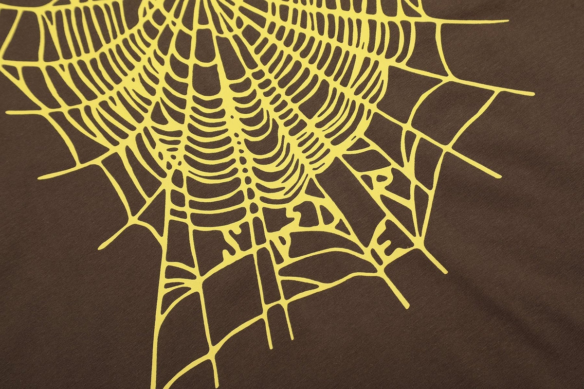 Sp5der Spiderweb Graphic T-Shirt ¡ª detail