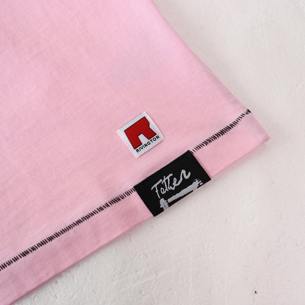 RRR123 CVA Washed Pink Graphic T-Shirt ¡ª detail