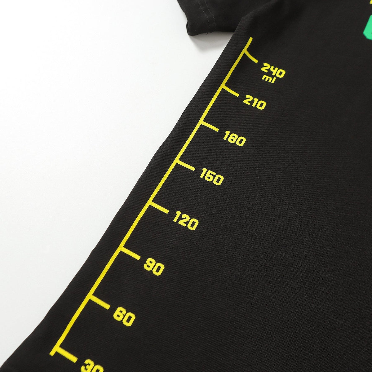 THAT'S A AWFUL LOT OF COUGH SYRUP Bottle Graphic T-Shirt ¡ª detail