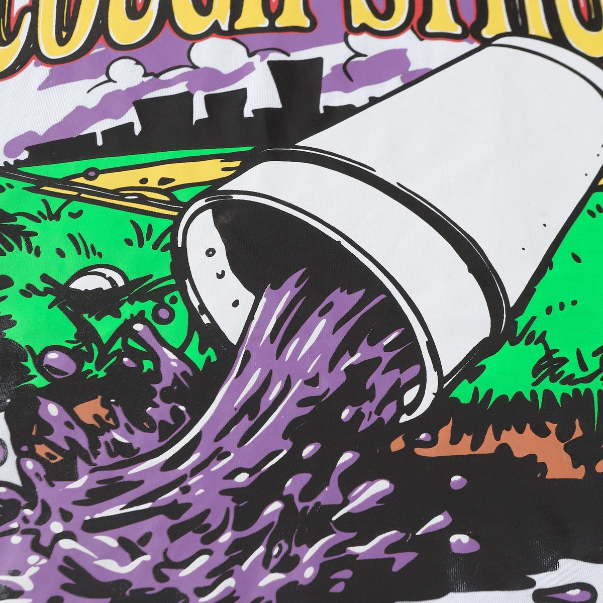 THAT'S A AWFUL LOT OF COUGH SYRUP Baseball Graphic T-Shirt ¡ª detail
