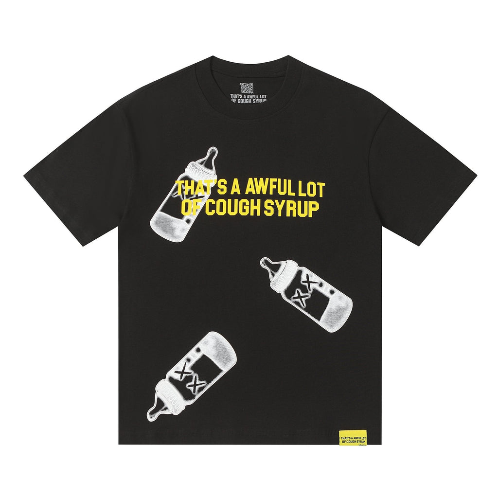 THAT'S A AWFUL LOT OF COUGH SYRUP Front & Back Graphic T-Shirt ¡ª hero