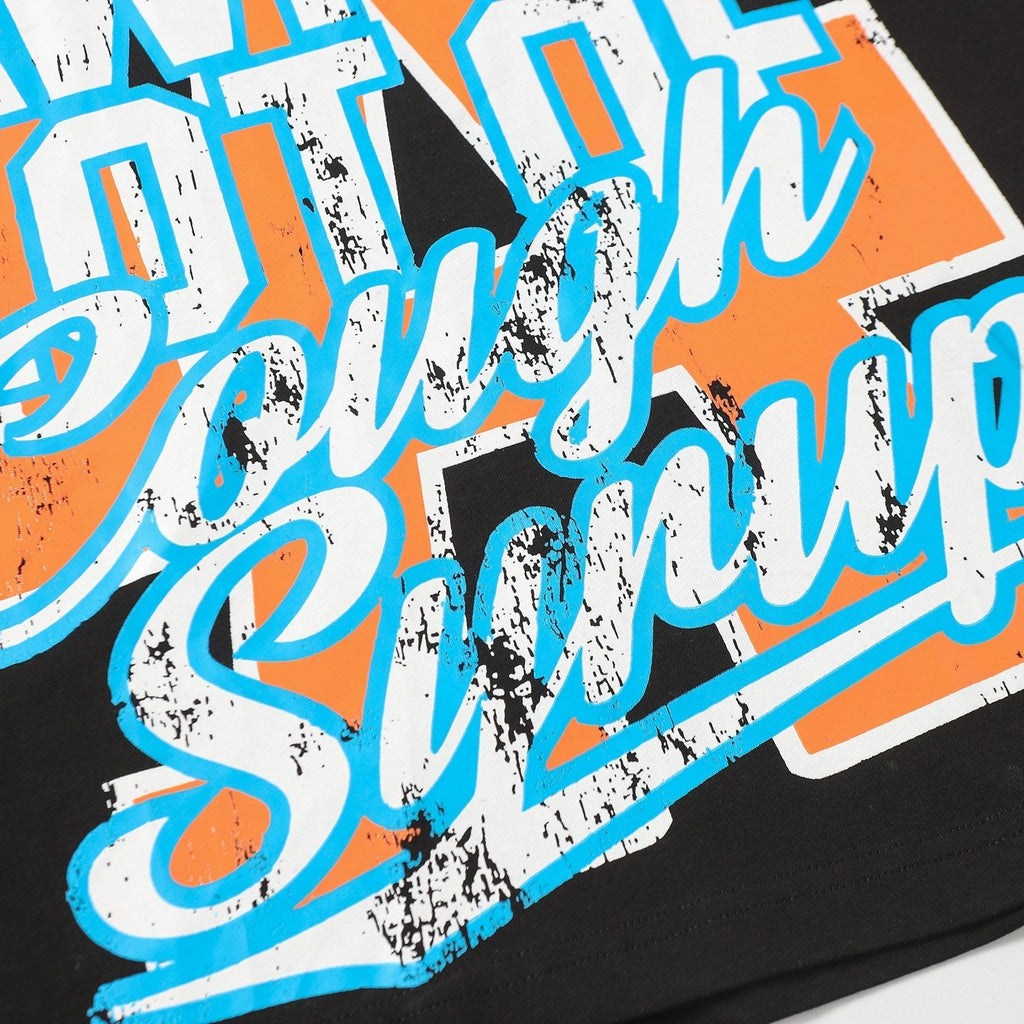 THAT'S A AWFUL LOT OF COUGH SYRUP Front & Back Graphic Short-Sleeve T-Shirt ¡ª detail