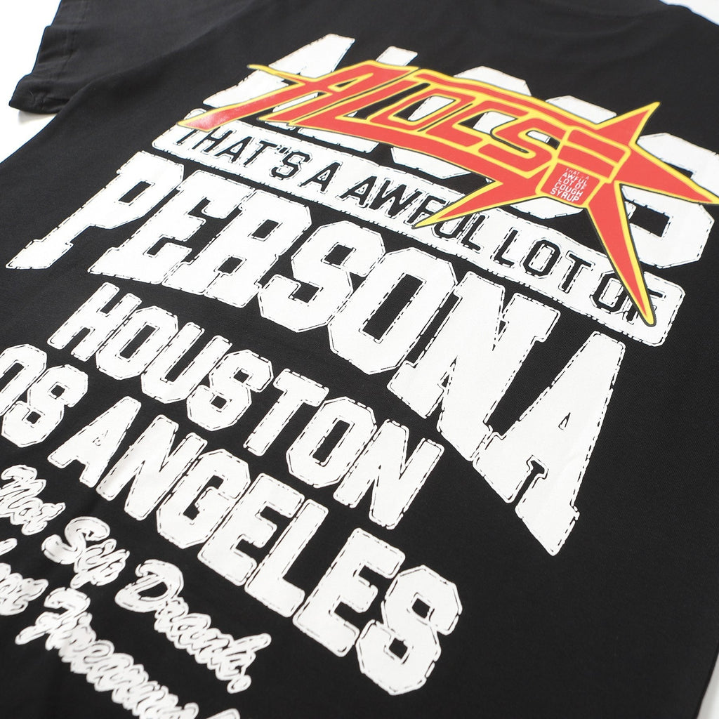 THAT'S A AWFUL LOT OF COUGH SYRUP Graphic Short-Sleeve T-Shirt ¡ª detail