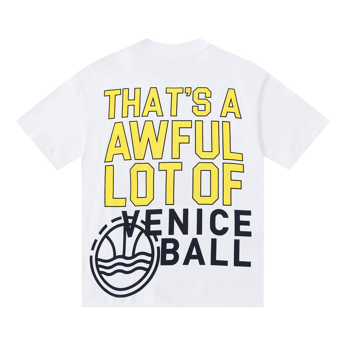 THAT'S A AWFUL LOT OF COUGH SYRUP Front & Back Graphic T-Shirt ¡ª back