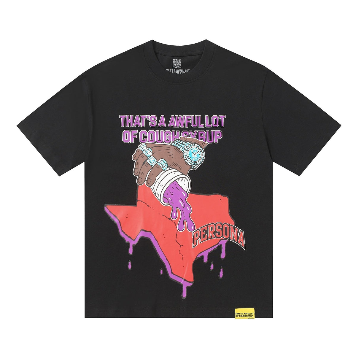 THAT'S A AWFUL LOT OF COUGH SYRUP Front & Back Graphic T-Shirt ¡ª hero