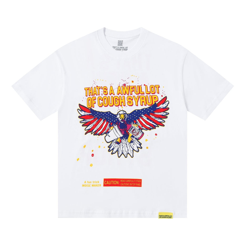 THAT'S A AWFUL LOT OF COUGH SYRUP Eagle Graphic T-Shirt ¡ª hero