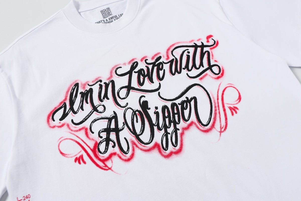 THAT'S A AWFUL LOT OF COUGH SYRUP Script Graphic Short-Sleeve T-Shirt ¡ª front