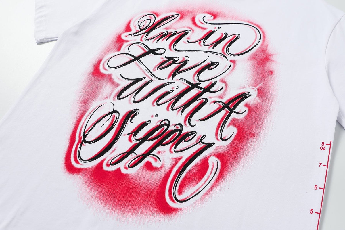 THAT'S A AWFUL LOT OF COUGH SYRUP Script Graphic Short-Sleeve T-Shirt ¡ª detail