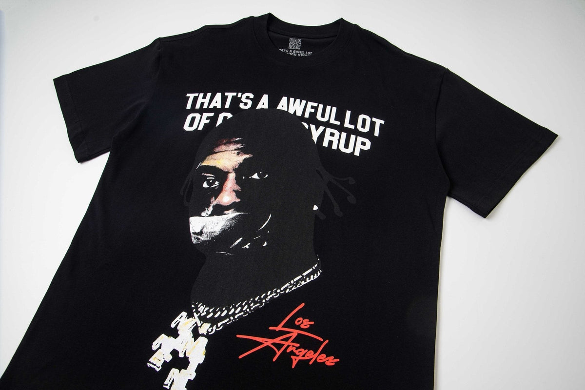 THAT'S A AWFUL LOT OF COUGH SYRUP Portrait Graphic T-Shirt ¡ª front