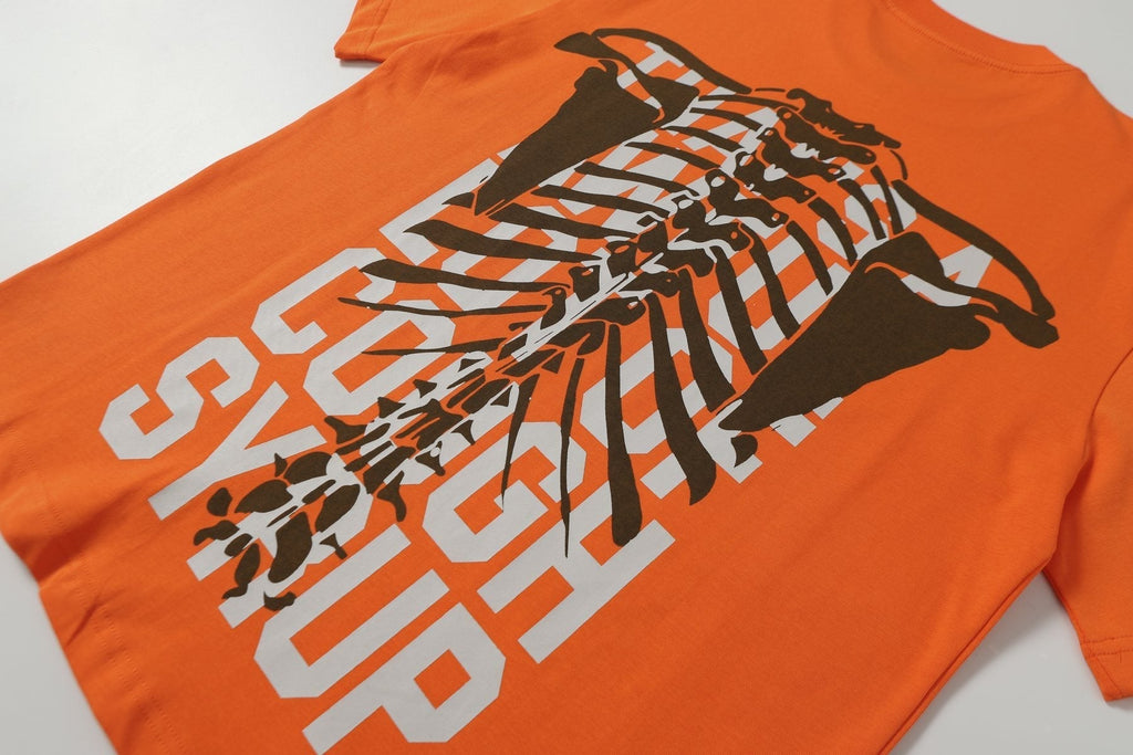 THAT'S A AWFUL LOT OF COUGH SYRUP Ribcage Graphic T-Shirt ¡ª detail