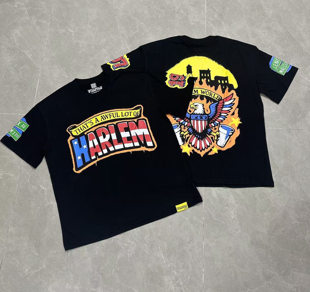 THAT'S A AWFUL LOT OF COUGH SYRUP Harlem Eagle Graphic T-Shirt ¡ª context