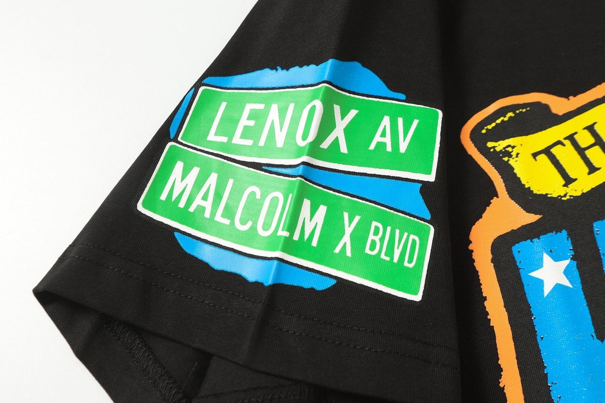 THAT'S A AWFUL LOT OF COUGH SYRUP Harlem Eagle Graphic T-Shirt ¡ª detail
