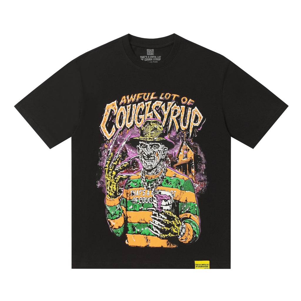 THAT'S A AWFUL LOT OF COUGH SYRUP Front & Back Graphic T-Shirt ¡ª hero