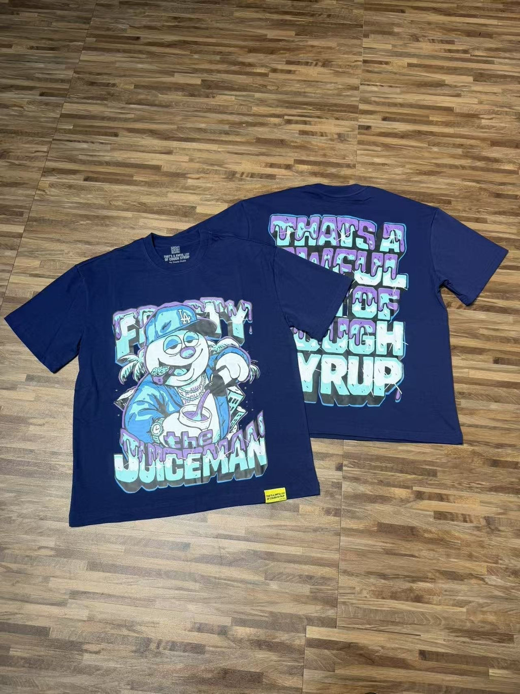 THAT'S A AWFUL LOT OF COUGH SYRUP Juiceman Graphic T-Shirt ¡ª context