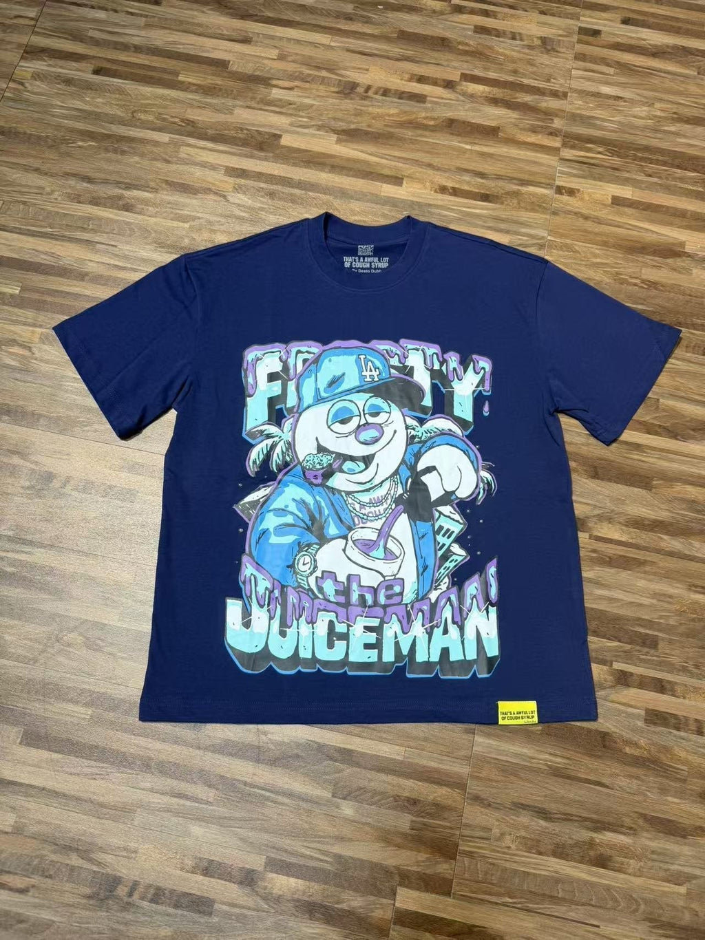 THAT'S A AWFUL LOT OF COUGH SYRUP Juiceman Graphic T-Shirt ¡ª front