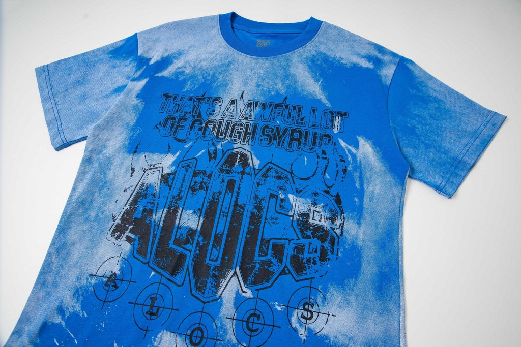 THAT'S A AWFUL LOT OF COUGH SYRUP Tie-Dye Graphic T-Shirt ¡ª front