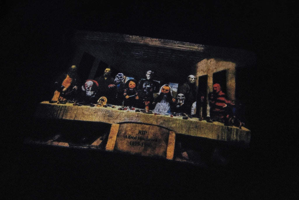 THAT'S A AWFUL LOT OF COUGH SYRUP Black Back-Print Short-Sleeve T-Shirt ¡ª detail