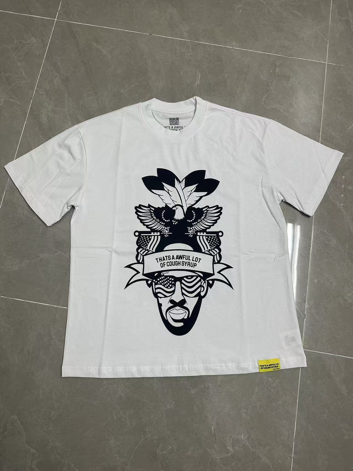 THAT'S A AWFUL LOT OF COUGH SYRUP P47 Graphic T-Shirt ¡ª front