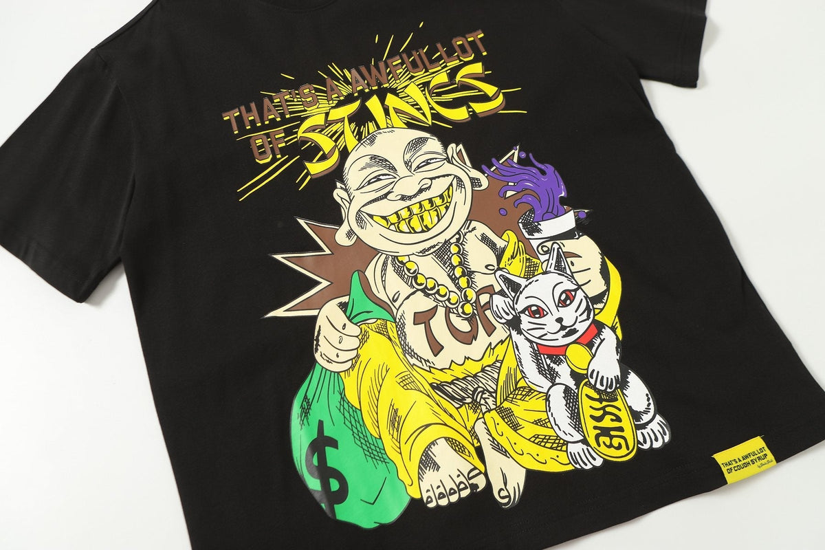 THAT'S A AWFUL LOT OF COUGH SYRUP Rising Star Graphic Short-Sleeve T-Shirt ¡ª front