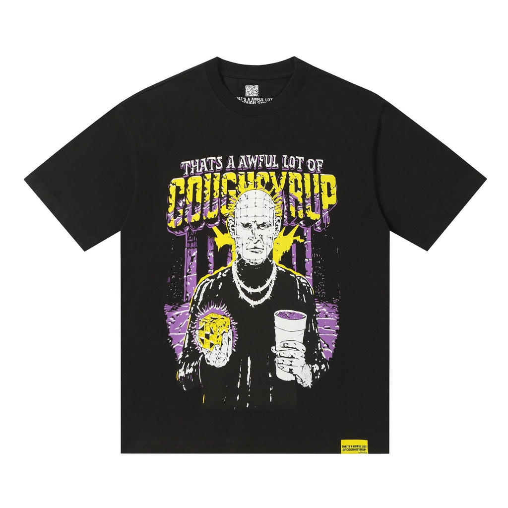 THAT'S A AWFUL LOT OF COUGH SYRUP Character Graphic Short-Sleeve T-Shirt ¡ª hero