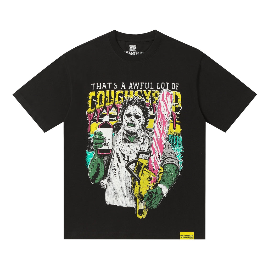 THAT'S A AWFUL LOT OF COUGH SYRUP Distressed Graphic T-Shirt ¡ª hero