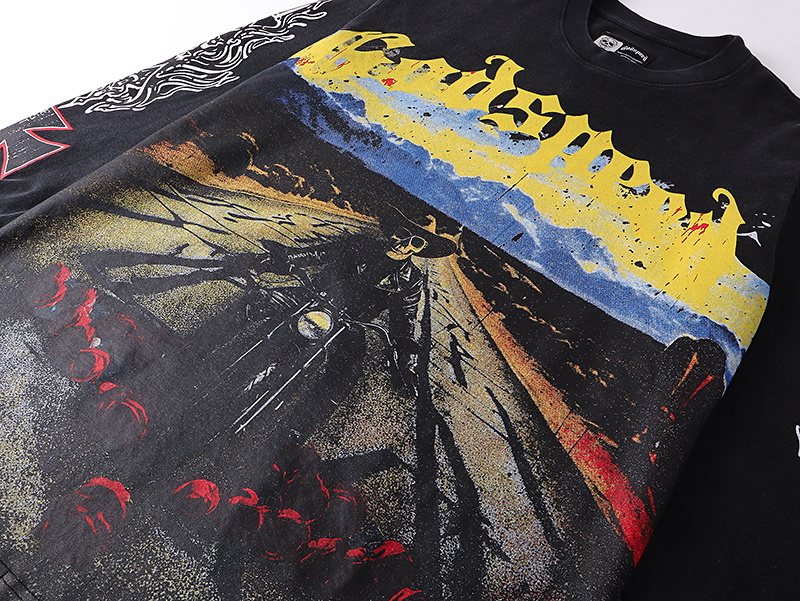Godspeed Out of Many One Graphic Long-Sleeve T-Shirt ¡ª detail