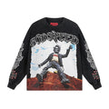 Godspeed E Pluribus Unum Washed Black Long-Sleeve T-Shirt ¡ª hero
