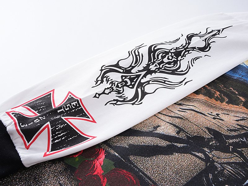 Godspeed Out of Many One Graphic Long-Sleeve T-Shirt ¡ª detail
