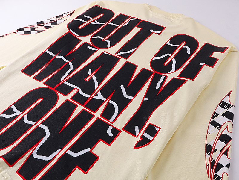 Godspeed Out of Many One Graphic Long-Sleeve T-Shirt ¡ª detail