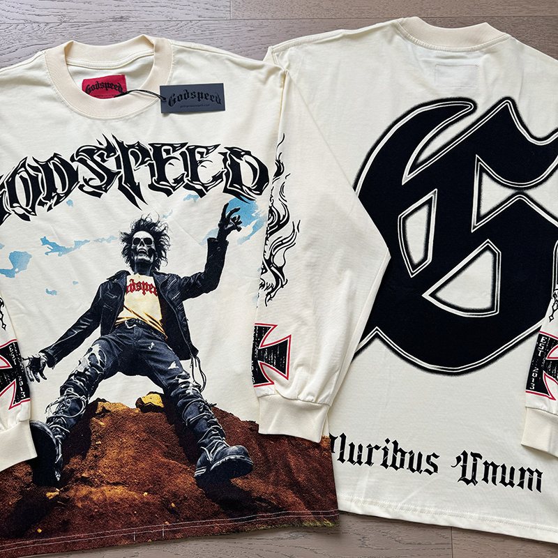 Godspeed E Pluribus Unum Graphic Long-Sleeve T-Shirt ¡ª context