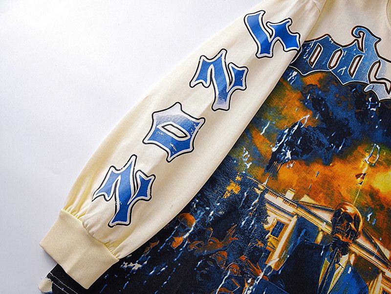 Godspeed Out of Many One Graphic Long-Sleeve T-Shirt ¡ª detail