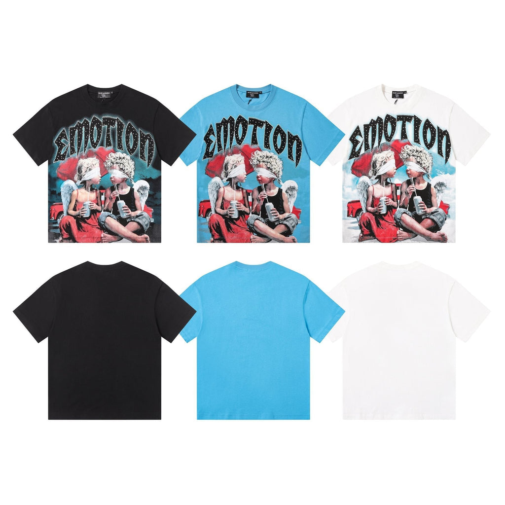 MIXED EMOTION Angel Graphic Short-Sleeve T-Shirt ¡ª comparison