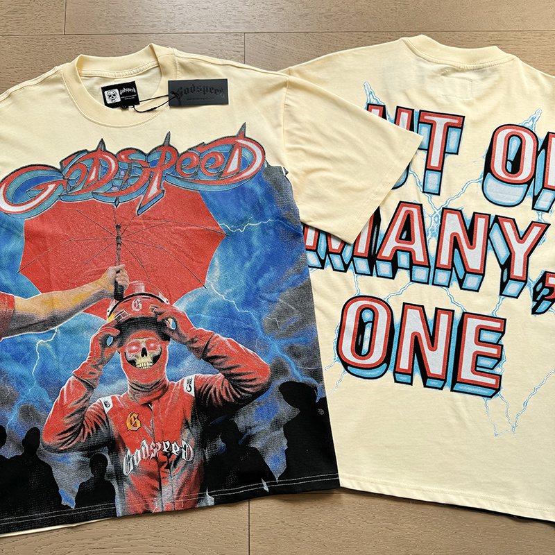 Godspeed Out of Many One Graphic T-Shirt ¡ª comparison