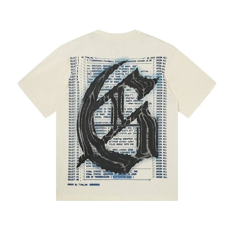 Godspeed Robot Cowboy Graphic T-Shirt ¡ª back
