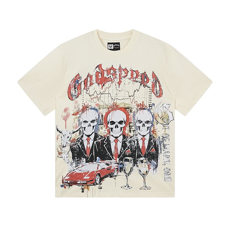 Godspeed Skull Graphic Short-Sleeve T-Shirt ¡ª hero