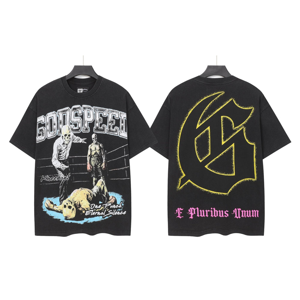Godspeed Wrestling Graphic Short-Sleeve T-Shirt ¡ª hero