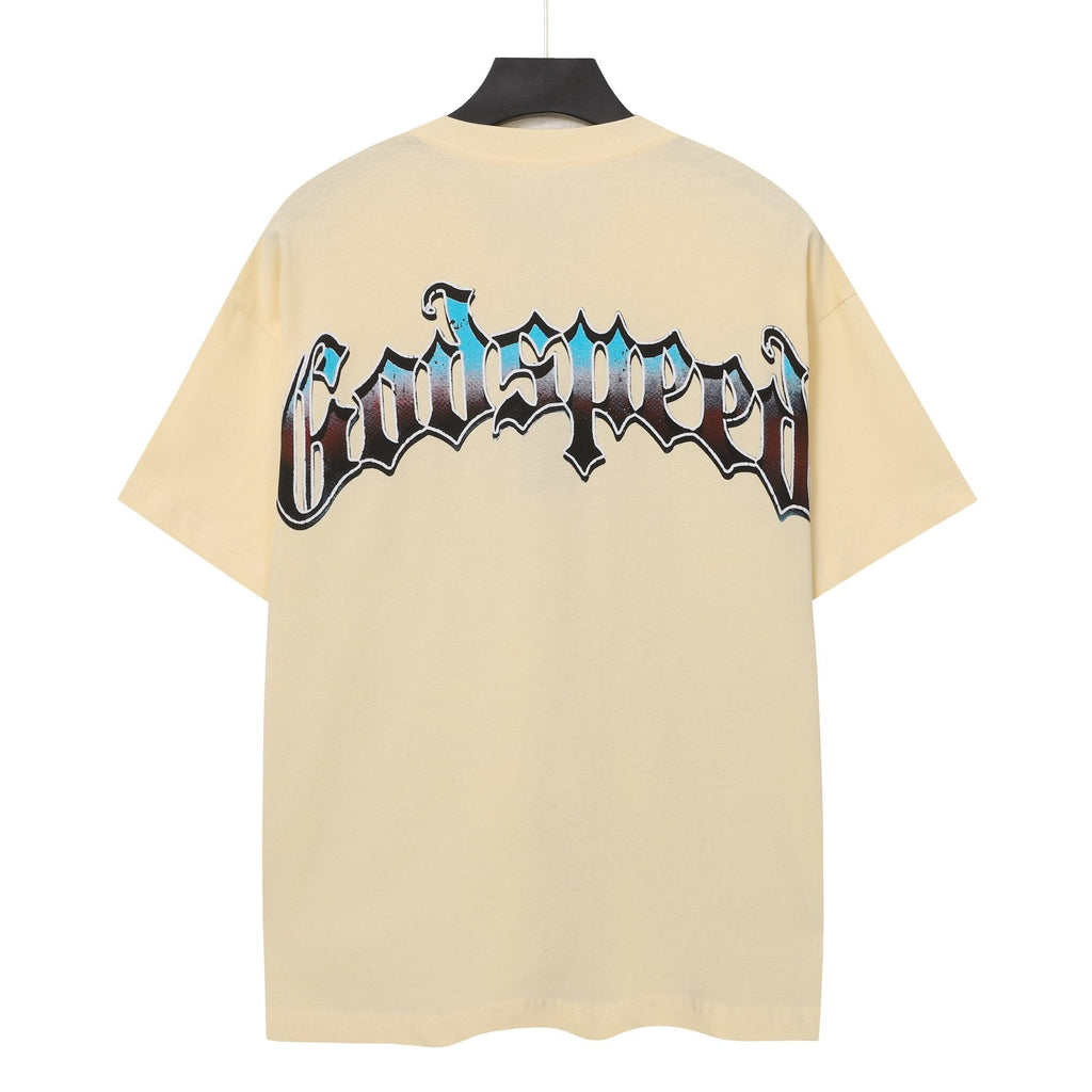Godspeed Skeleton Basketball Graphic T-Shirt ¡ª back
