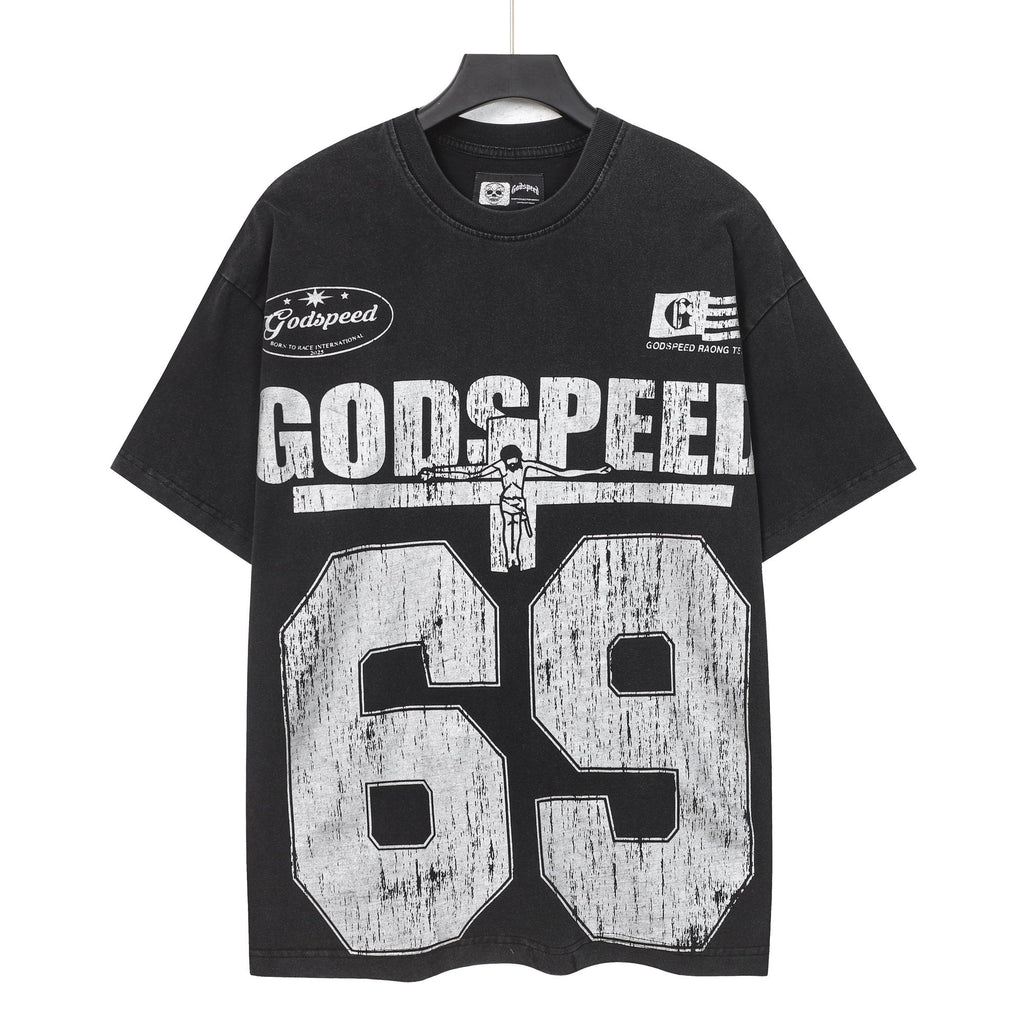 Godspeed Born to Race Graphic T-Shirt ¡ª hero