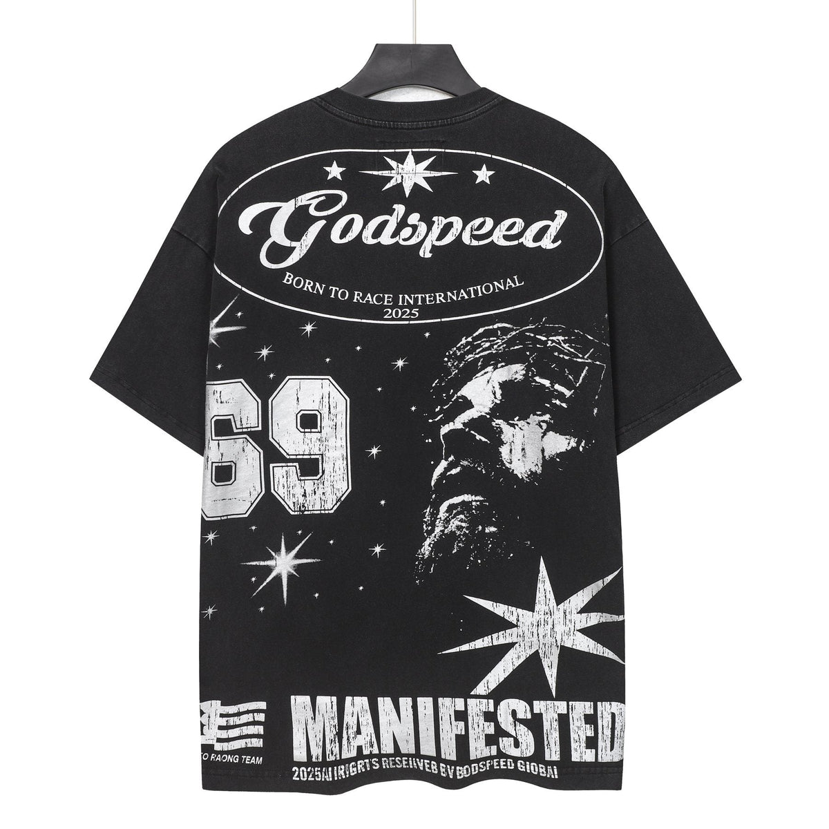 Godspeed Born to Race Graphic T-Shirt ¡ª back