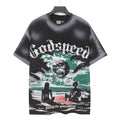 Godspeed Puffito Paradise Spray-Dye Graphic T-Shirt ¡ª hero