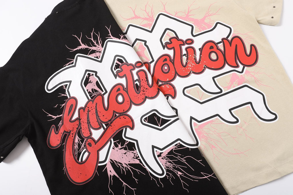 MIXED EMOTION Statue Graphic Short-Sleeve T-Shirt ¡ª comparison