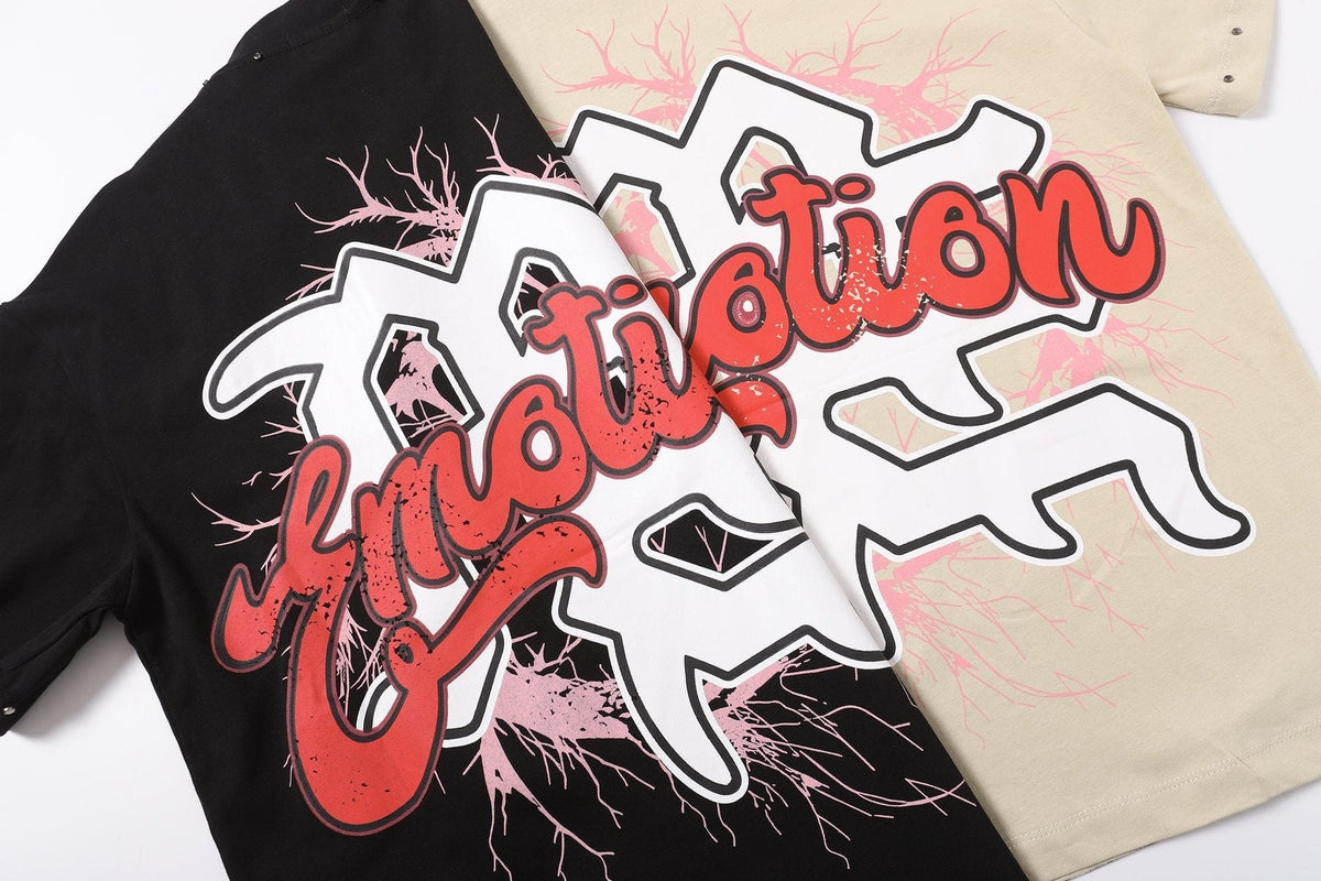 MIXED EMOTION Statue Graphic Short-Sleeve T-Shirt ¡ª comparison