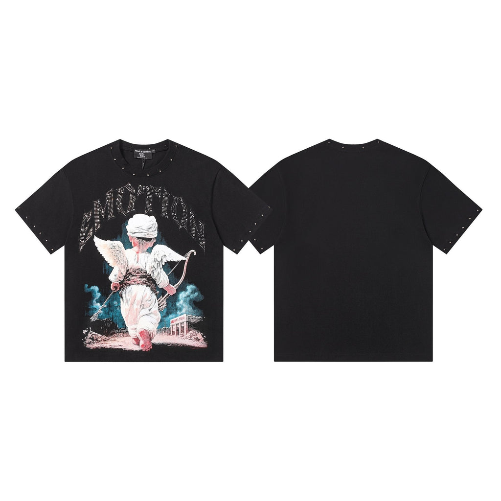 MIXED EMOTION Angel Archer Graphic T-Shirt ¡ª front