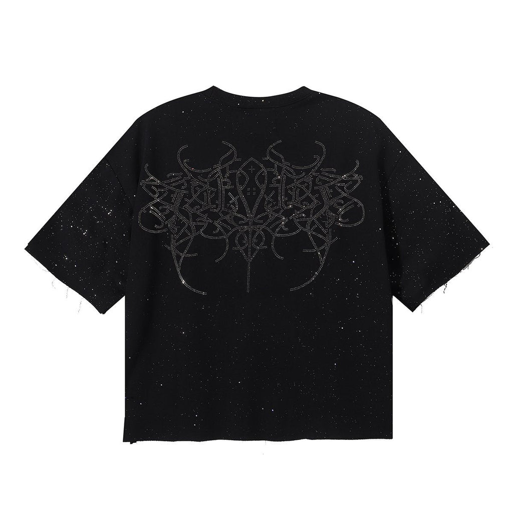 BKYS Revival Skeleton Rhinestone Graphic T-Shirt ¡ª back